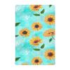 Fitted Crib Sheet for Boys and Girls, Retro Sunflower, 39.1 x 27 x 5 in view 1