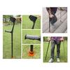 Forearm Crutches for Adults, Non-Slip Rubber Feet, Adjustable Height 69–92 cm, 150 kg Capacity view 4