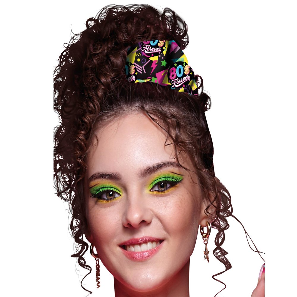 FIESTAS GUIRCA 1980s Multicolor Hair Tie