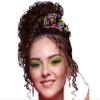 FIESTAS GUIRCA 1980s Multicolor Hair Tie view 1