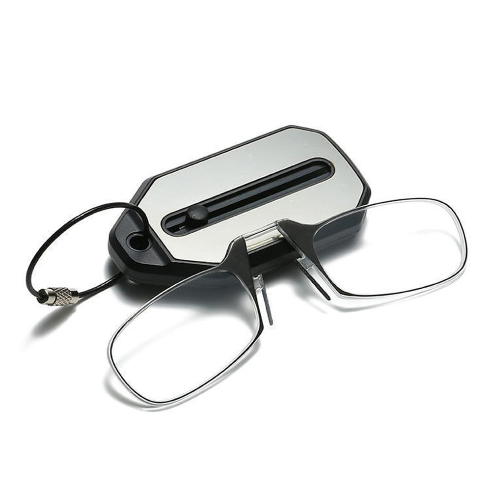 IKOPFLN Ultra-Thin Foldable Reading Glasses, Blue-Light, +2.0 Diopter