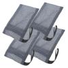 IWOWHERO Nylon Soap Bags, Space-Saving and Versatile, 4-Piece Set with Hanging Loops for Shower and Travel view 1