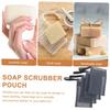 IWOWHERO Nylon Soap Bags, Space-Saving and Versatile, 4-Piece Set with Hanging Loops for Shower and Travel view 2