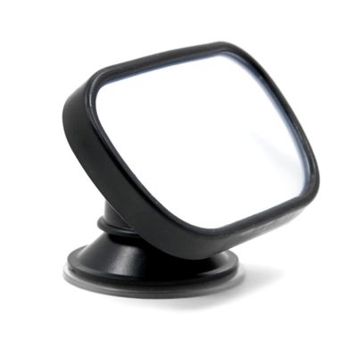 CATIEBYE Baby Car Rear-Seat Mirror for Boys and Girls, ABS, Adjustable Angle, Suction-Cup Clip-On Mount
