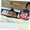 CATIEBYE Baby Car Rear-Seat Mirror for Boys and Girls, ABS, Adjustable Angle, Suction-Cup Clip-On Mount view 2