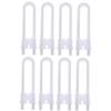 8-Pack Adjustable U-Shaped Baby Safety Cabinet Locks view 1