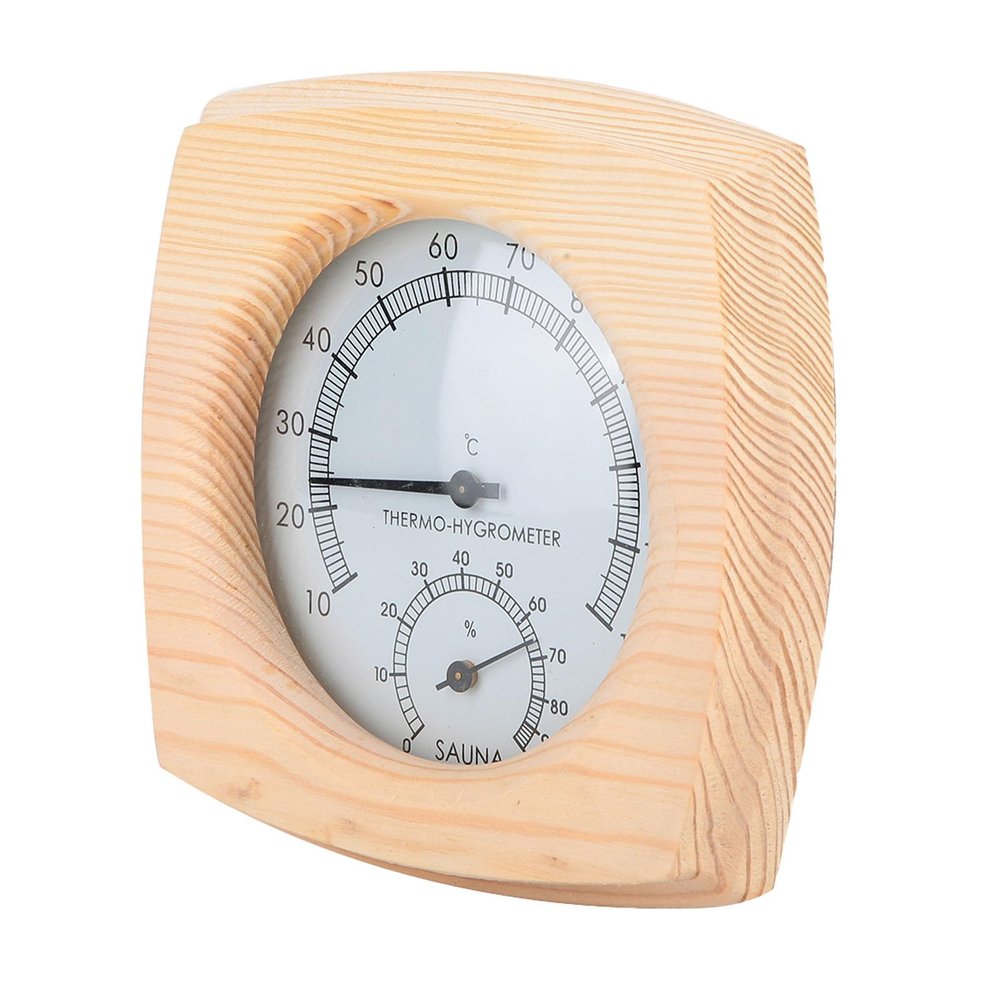 Jwthee Wooden Sauna Thermometer