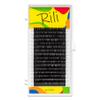 LOVELY Rili Black Individual Lash Extensions, L Curl, 0.10 mm, 15 mm, 16 Lines view 1