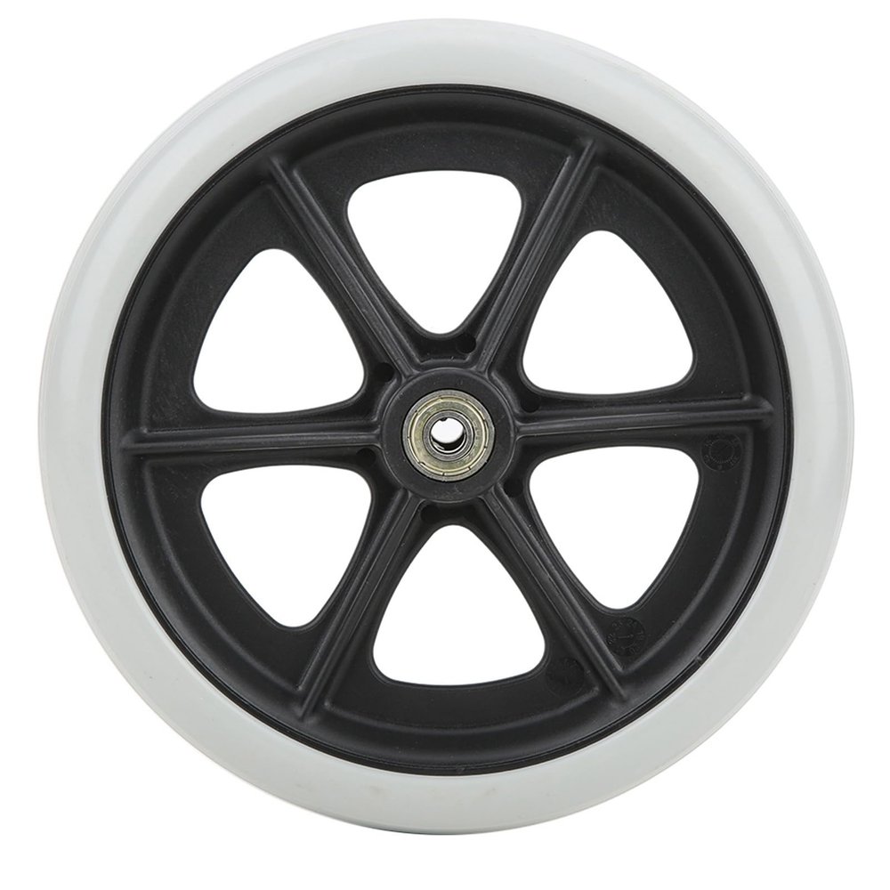 lvifloae 8-Inch Wheelchair Front Wheel, TPR, Wear-Resistant and Non-Slip