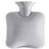 CRCRC 2L Hot Water Bottle, for Waist, Abdomen, Hands, and Neck, Gray view 1