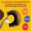 LOVELY Rili Choco Individual Eyelash Extensions, Dark Brown – Mixed D Curl, 0.10 mm, 6–13 mm, 16 Strips view 4