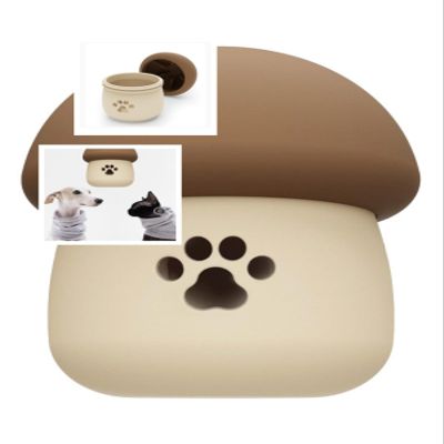 Mushroom-Shaped Slow Food Toy for Pets
