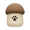Mushroom-Shaped Slow Food Toy for Pets view 3