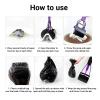 SUNFECILI Long-Handle Dog Pooper Scooper view 2