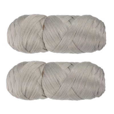 TOVINANNA 2 Rolls of Polypropylene Hair Extension Wire, Long Straight Hair Wire, Safe and Curl-Friendly Hair Accessory for Parties and Clubs, Specially for Children