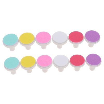 ibasenice 12-Piece Replacement Nail File Pads for Baby Nail Trimmer