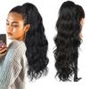 Body Wave Brazilian Remy Human Hair Wrap-Around Ponytail Extension view 4