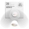 Not Just a Patch Dexcom One+ and Dexcom G7 Patches - 20-Pack, Clear view 1