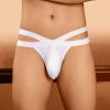 JUZILO Men's Stretch Breathable Thong, Low-Waist G-String view 2