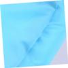 BUGUUYO Round Blue Pet Bed, Cozy Cotton Dog Cushion view 2