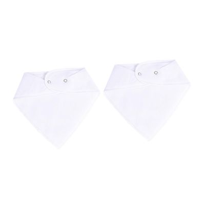 KOMBIUDA 3-Piece White Cotton Cloth Set for Boys and Girls