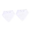 KOMBIUDA 3-Piece White Cotton Cloth Set for Boys and Girls view 1