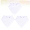 KOMBIUDA 3-Piece White Cotton Cloth Set for Boys and Girls view 2
