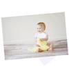 KOMBIUDA 3-Piece White Cotton Cloth Set for Boys and Girls view 3