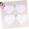 KOMBIUDA 3-Piece White Cotton Cloth Set for Boys and Girls view 4