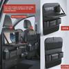 ZhangXD Car Seat Back Protector for Genesis GV80 (2020–2022), Waterproof Backseat Organizer with Folding Table view 2