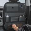 ZhangXD Car Seat Back Protector for Genesis GV80 (2020–2022), Waterproof Backseat Organizer with Folding Table view 3