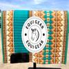 EQUIGEAR Western Show Horse Saddle Pad, New Zealand Wool, Handcrafted, Sensor Flex (Adjustable), BA25 (34 x 36 in) view 1