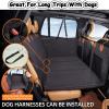 Dog Car Seat Cover with Hard Base and Mesh Window view 2