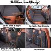 Dog Car Seat Cover with Hard Base and Mesh Window view 4