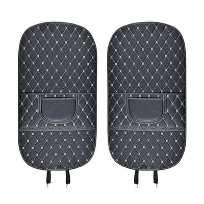 FJCKGF 2-Piece Backseat Kick Mats for Mazda Premacy 626