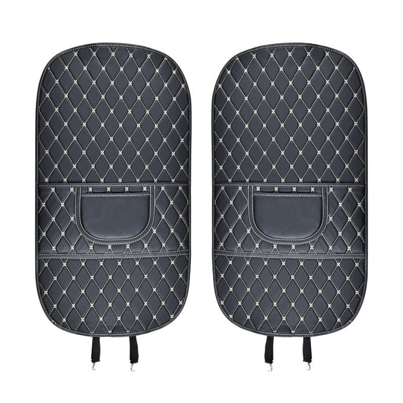 FJCKGF 2-Piece Backseat Kick Mats for Mazda Premacy 626