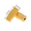 Pair of Rubber Crutch Hand Grips, Replacement Grips view 2