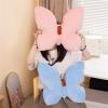 Ueiwffzo Butterfly Pillow Cuddly Pillow for Kids, Aesthetic Decorative Pillow for Bedroom (Blue) view 4