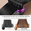 Cordless Rechargeable Mini Hair and Beard Straightener, 1,500 mAh, USB-C, Gray view 2