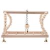 OKJHFD Wooden Climbing Swing Ladder for Birds and Hamsters view 1