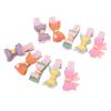 Akozon 20 Pack Double Layer Bow Dog Hair Clips view 2