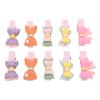 Akozon 20 Pack Double Layer Bow Dog Hair Clips view 3