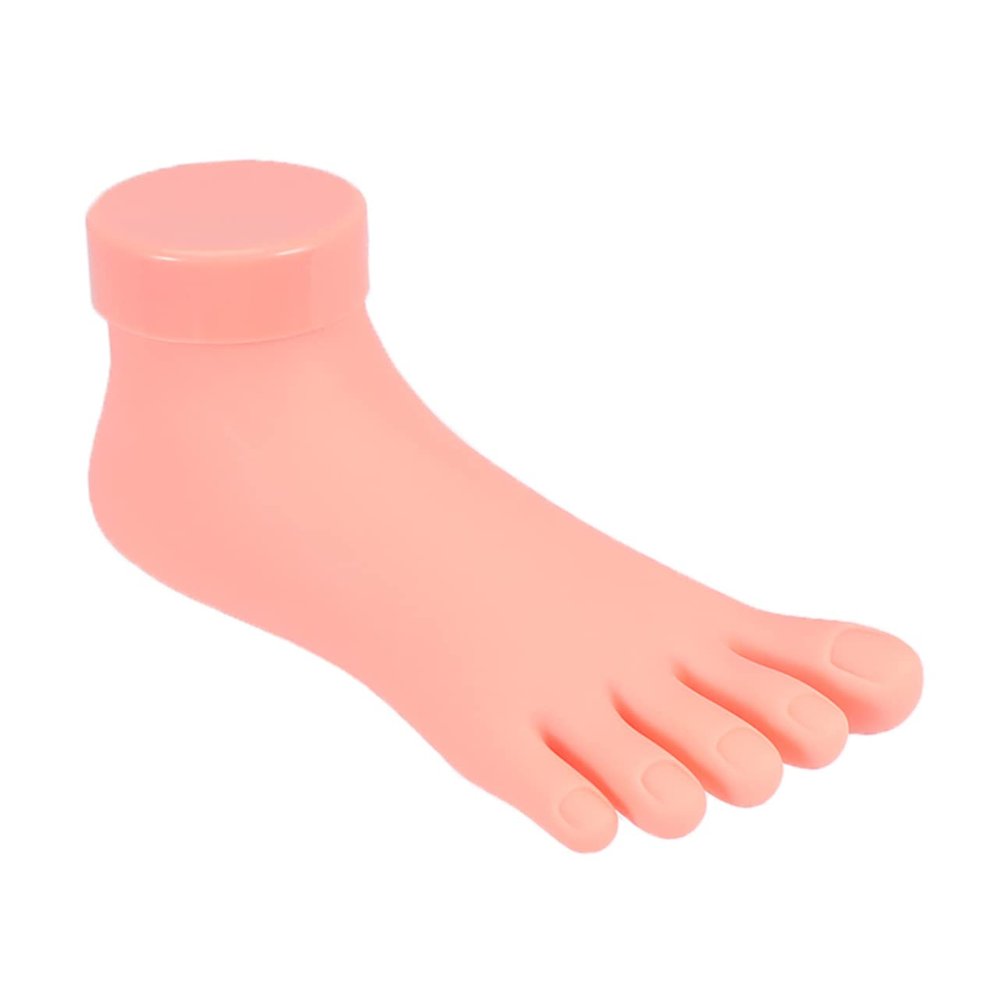 Nail Art Practice Model for Right Foot