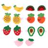 Cute Fruit Pattern Dog Hair Clips - 28 Pack view 3