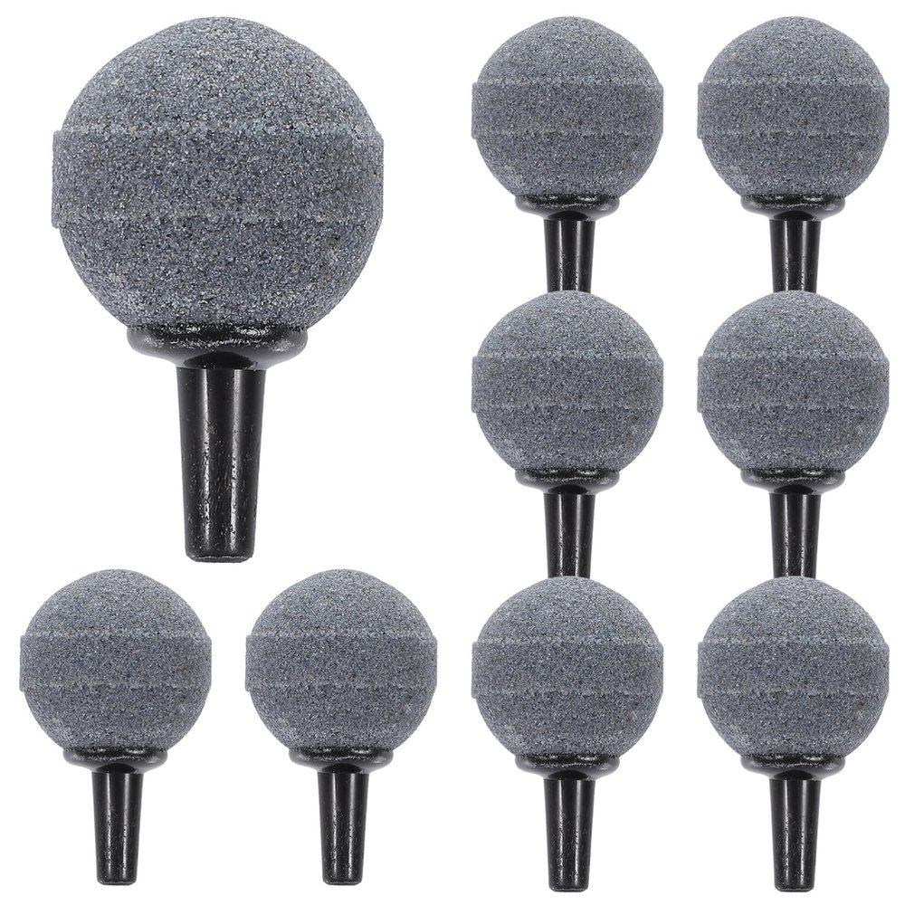 BESPORTBLE Aquarium Fish Stone Bubble Diffuser Airstones Pump Compatible 10 Pack