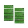 Absorbent Waffle Kitchen Towels, Green, 40.6 x 66 cm view 1