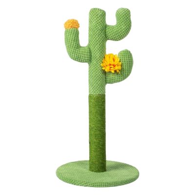Cat Scratching Tree with High Stability and Durability