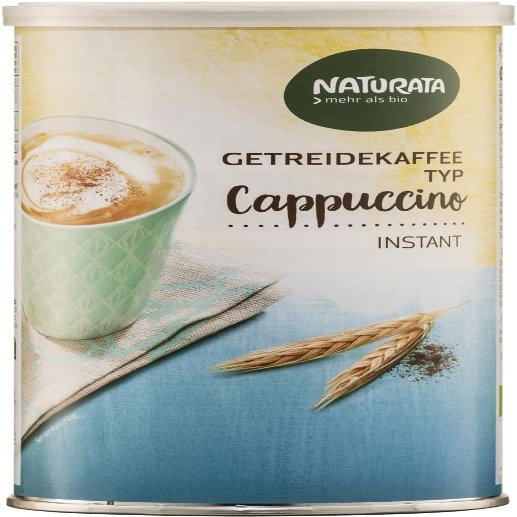 Instant Cappuccino Cereal Coffee, Can, 12 x 175 g