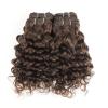 Water Wave Human Hair Bundles with Closure, 10–12 in, 50 g x 2, Black Remy Hair view 2