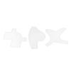 Beard Shaping Cards, Stylish Tool for At-Home Beard Grooming (White) view 1